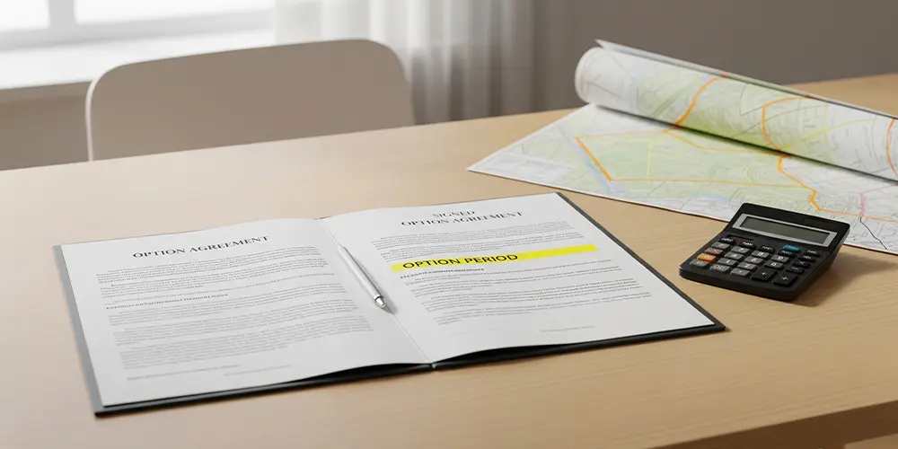 הסכם אופציה ברכישת קרקע איך לנעול עסקה חכמה בלי למהר לקנות